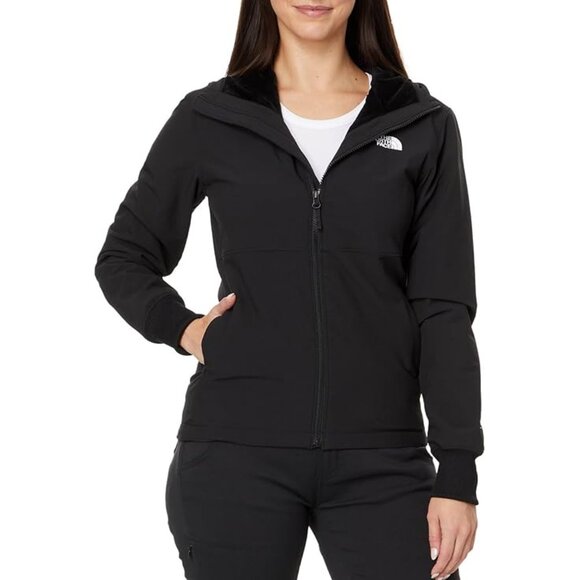 NWT The North Face Shelbe Raschel Wind-Resistant Lined Fleece Hoodie TNF Black M - Picture 1 of 4